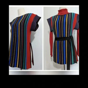 VINTAGE 70' Excellent condition, knit tunic/poncho, HippieChic, Bohemian, Folkie